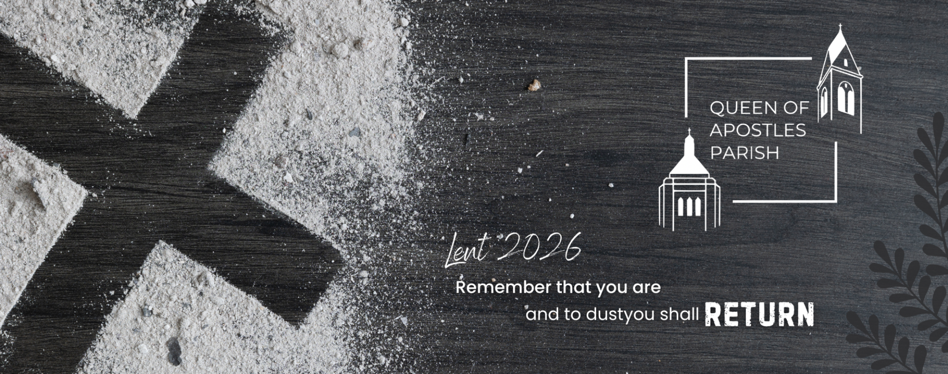 Lent 2026 activities at Queen of Apostles